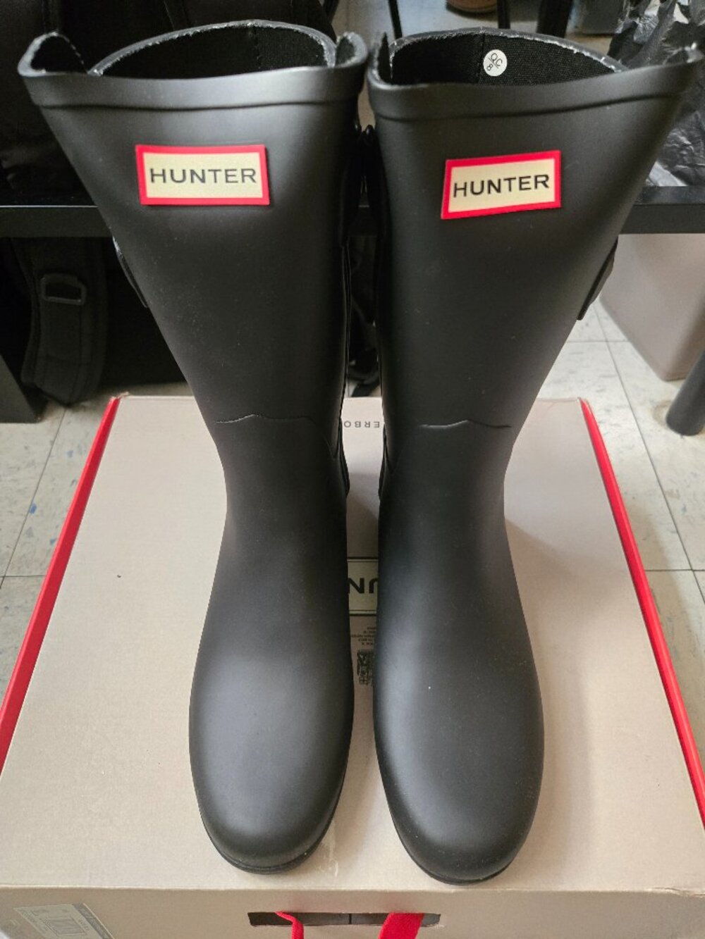 Hunter 'Original Refined' Short Rain Boot (Women)